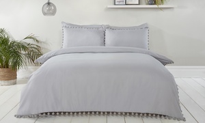 Pom Pom Easy Care Duvet Set 