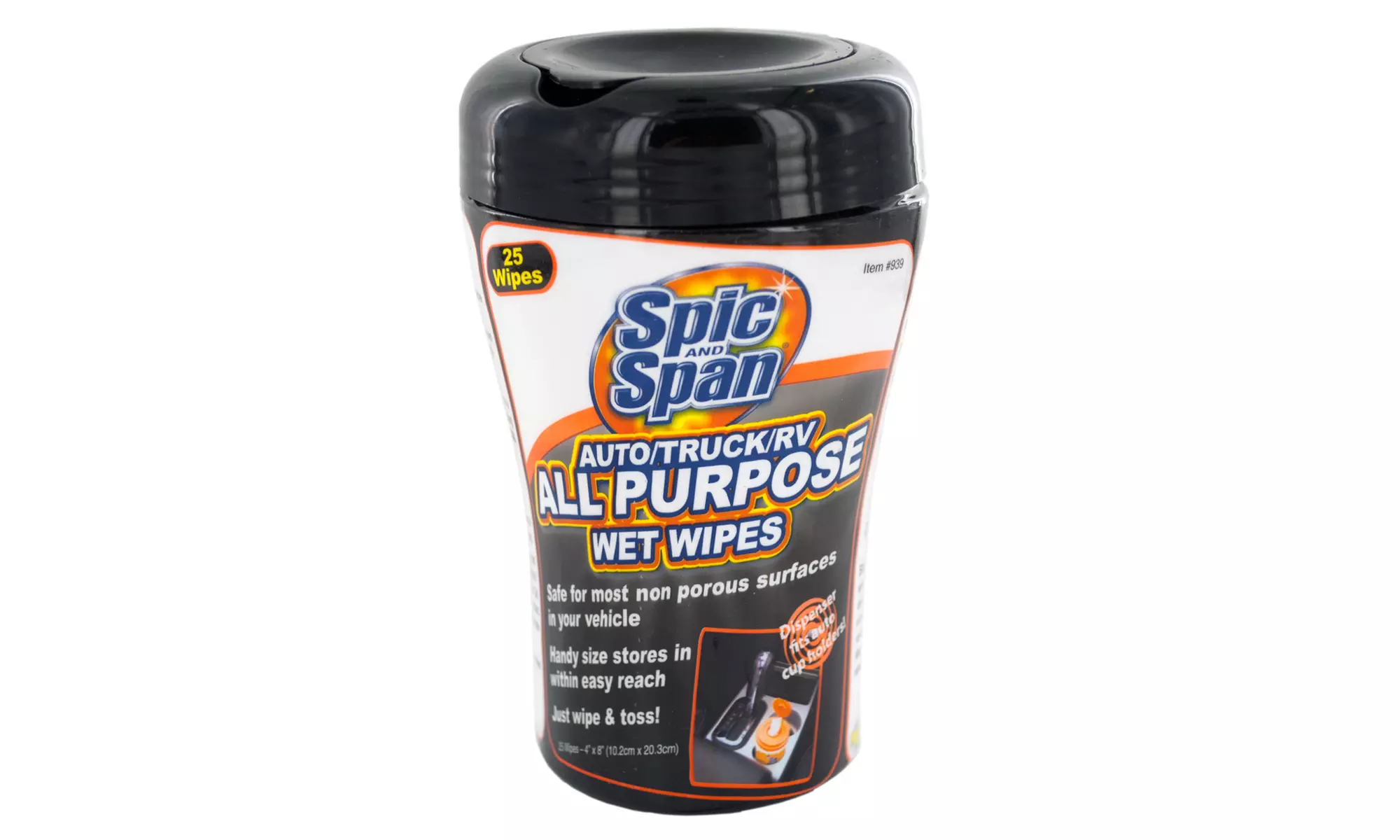 Spic and Span All-Purpose Auto Wet Wipes (25-Pack) - Primary Image