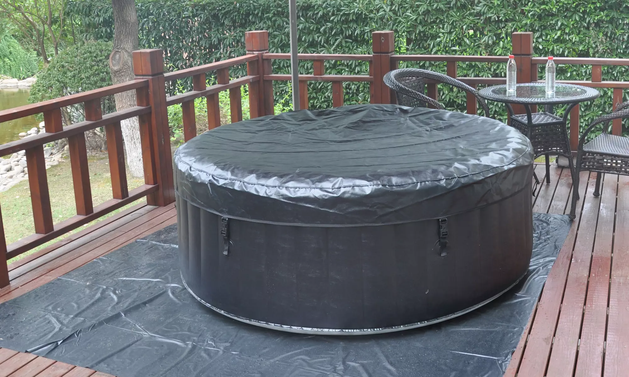 Lifesmart 71" or 82" Inflatable Hot Tub  - Second Medium