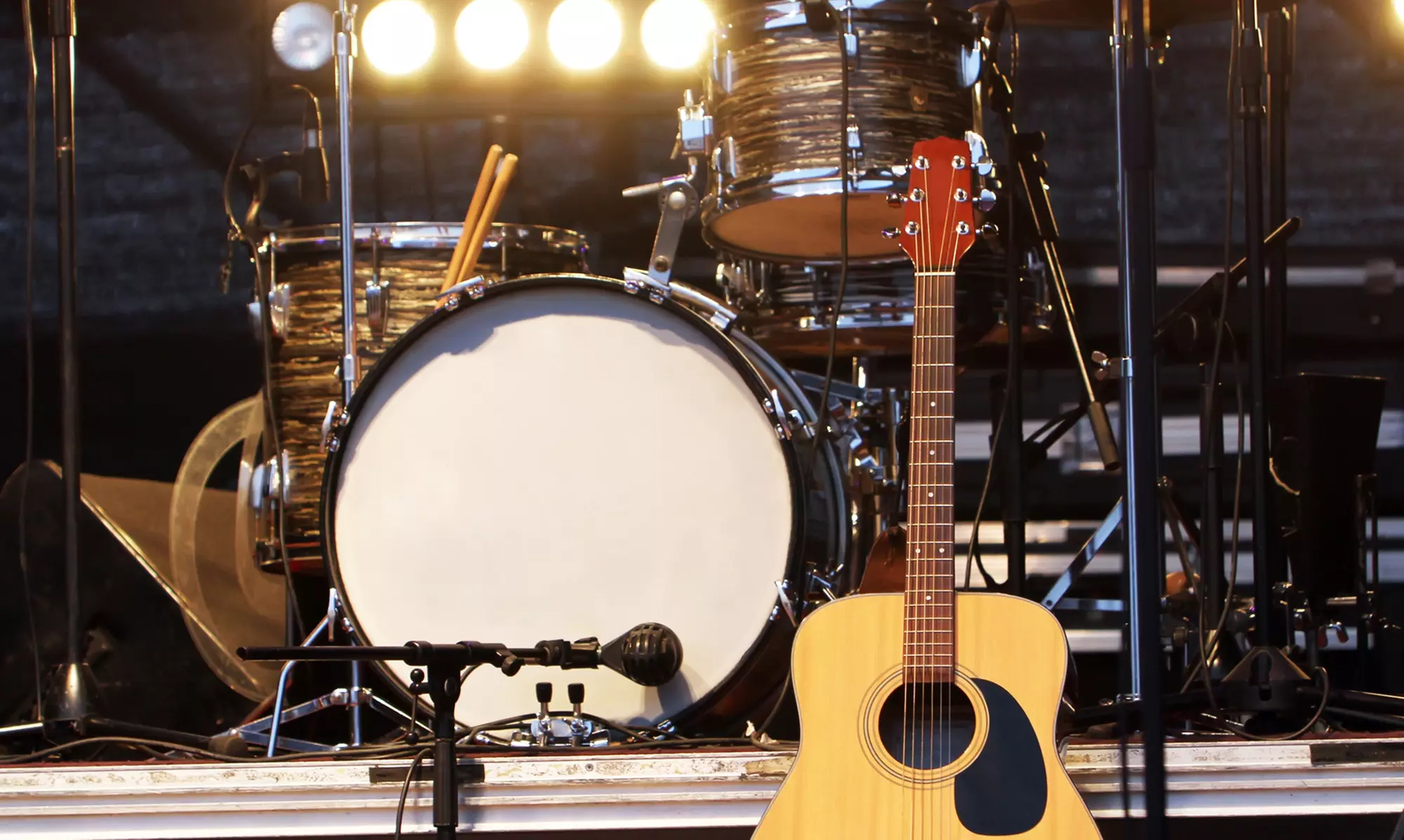 Three Months of Guitar or Drum Lessons at Arcadia Academy of Music (Up to 57% Off) - Primary Image