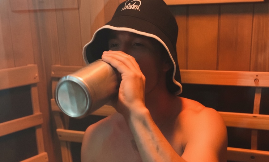 Image 11: Infrared Sauna with Red Light Therapy for 1 or 2 people