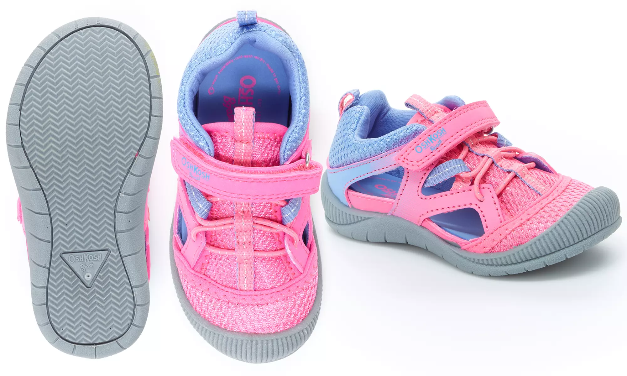 OshKosh Bump-Toe Kids' Athletic Sandals (Size 5) - Second Medium