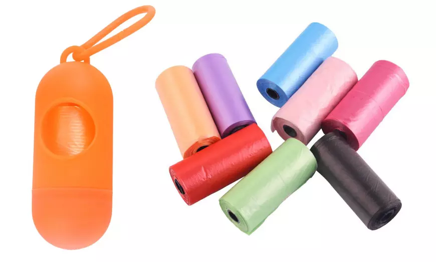Image 16: Vuilniszakjes met dispenser