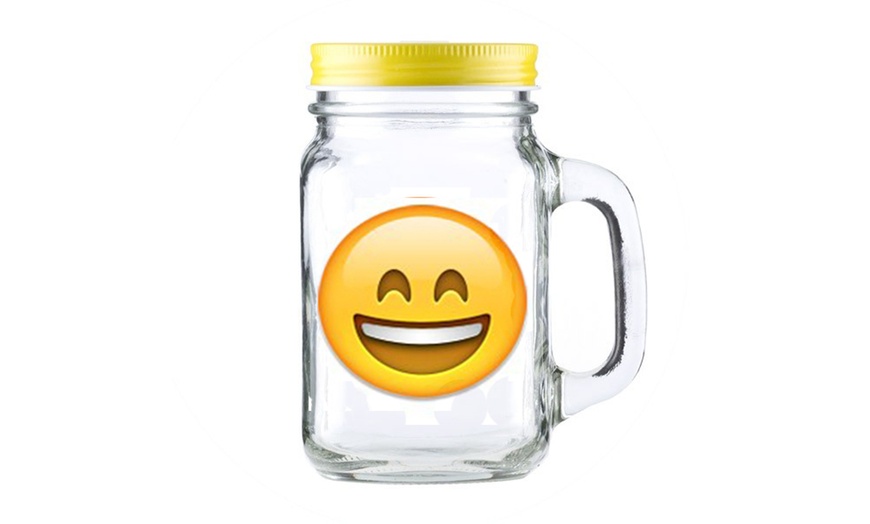 Image 4: Emoji Mason Jars