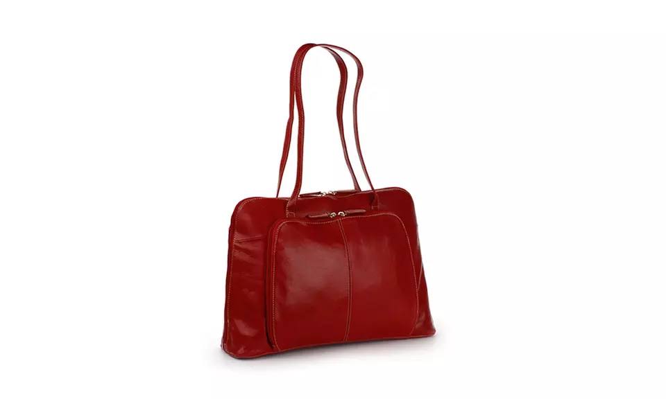 Buxton Leather Business Totes - Second Medium