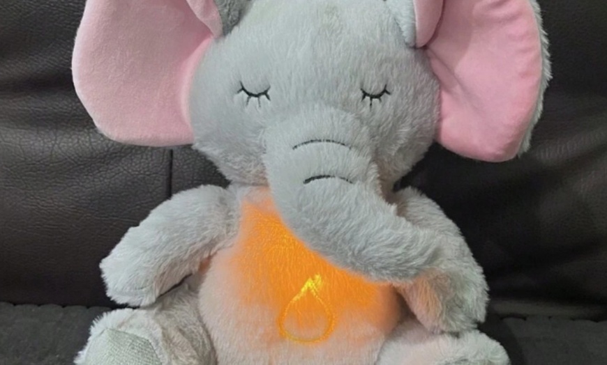 Image 5: Stress-Reducing Elephant Plush Toy