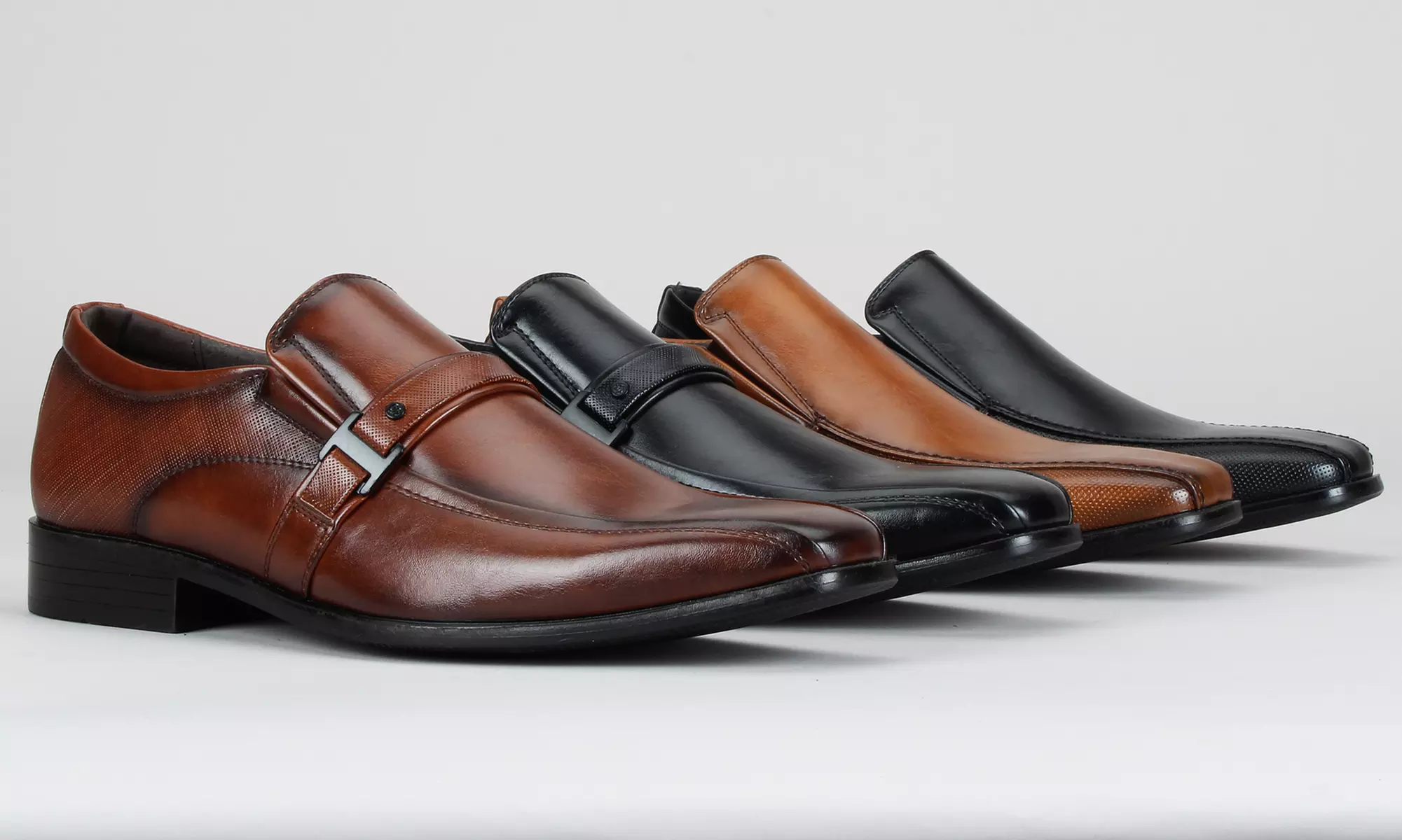 Harrison Men's Classic Slip-On Dress Shoes - Primary Image
