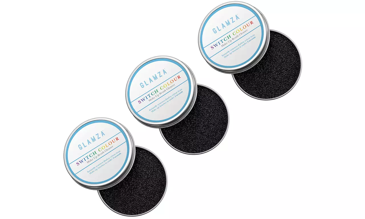 1, 2 o 3 spugnette per la pulizia di pennelli da trucco Switch Colour, da 25 g - Image 7