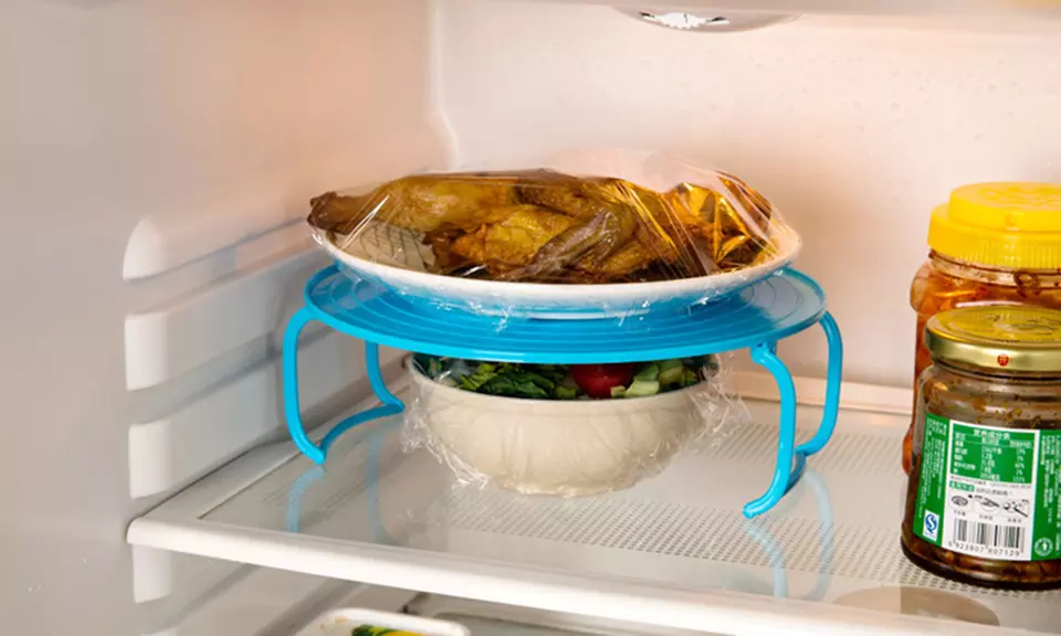 Support pliant assiette micro-ondes - Second Medium