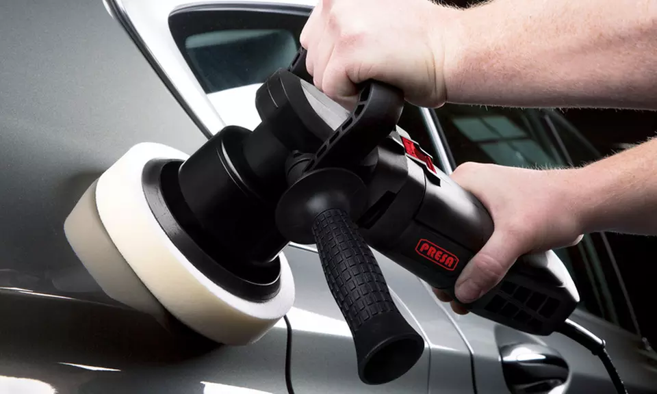 Presa Turbine 6" All-in-One Dual Action DA Random Orbital Polisher Kit (9-Piece) - Second Medium