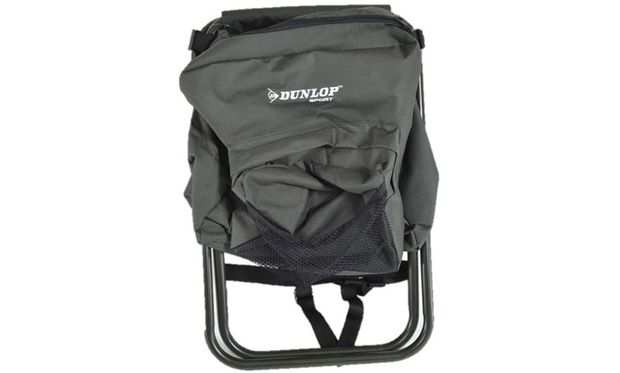 dunlop fishing stool with backpack