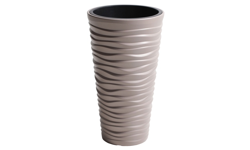 Image 5: One or Two 30cm Tall Slim Flower Pots