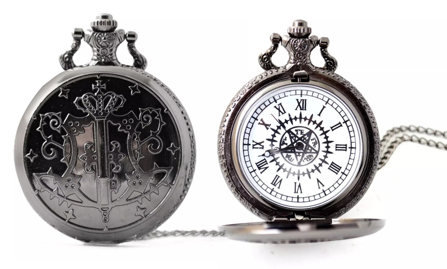 Image 9: Harry Potter Theme Pocket Watch