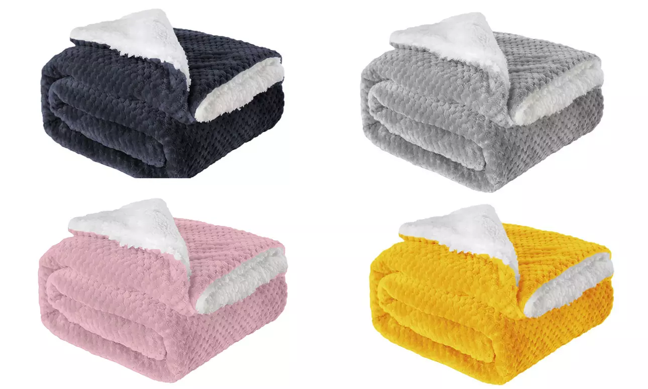 Couverture en sherpa "Winnipeg"