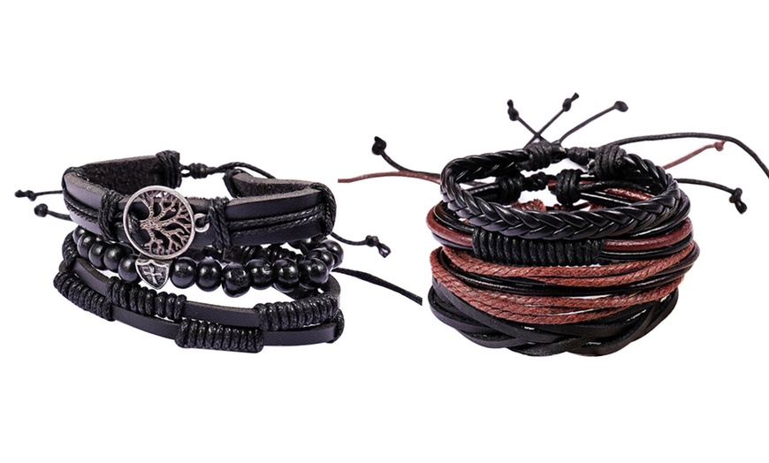 Image 12: Men's Bracelet Set