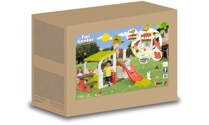 Image 2: Smoby 3-in-1 Fun Centre Playhouse