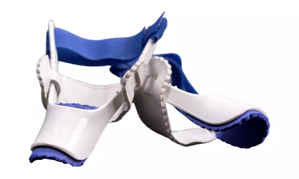 Par de corrector de dedos para aliviar el dolor y realinearlos