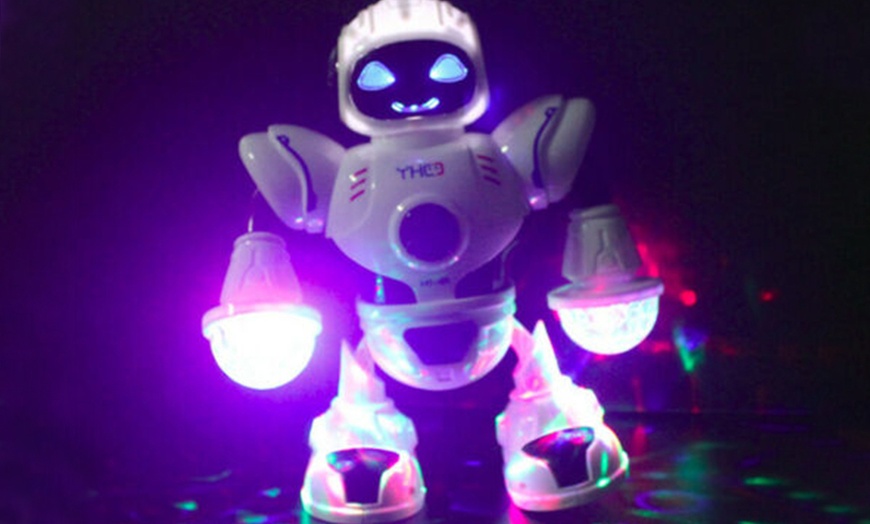 Image 4: Dancing Robot with Disco Lights
