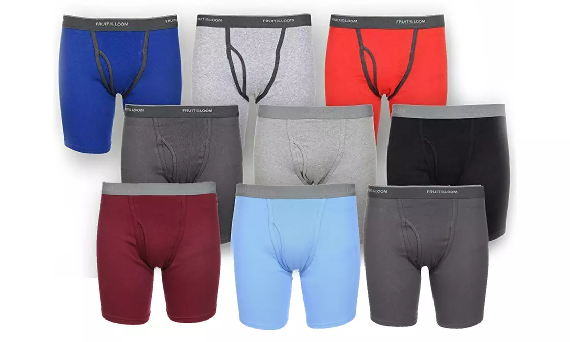 Fruit of the Loom Men's Boxer Briefs (12-Pack; S-3X)
 - Primary Image