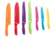 Classic Cuisine Colored Knife Set with Sheaths (14-Piece) - Image 3