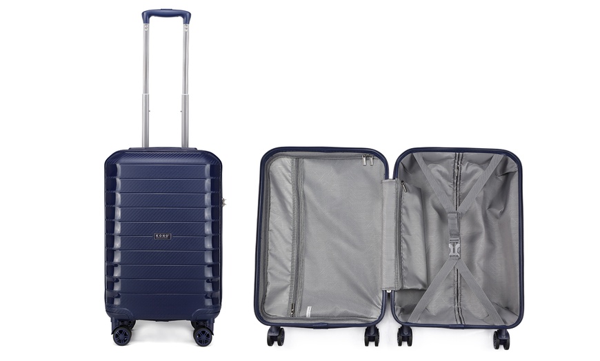 Image 7: Kono 20'' Suitcase with Charging Interface