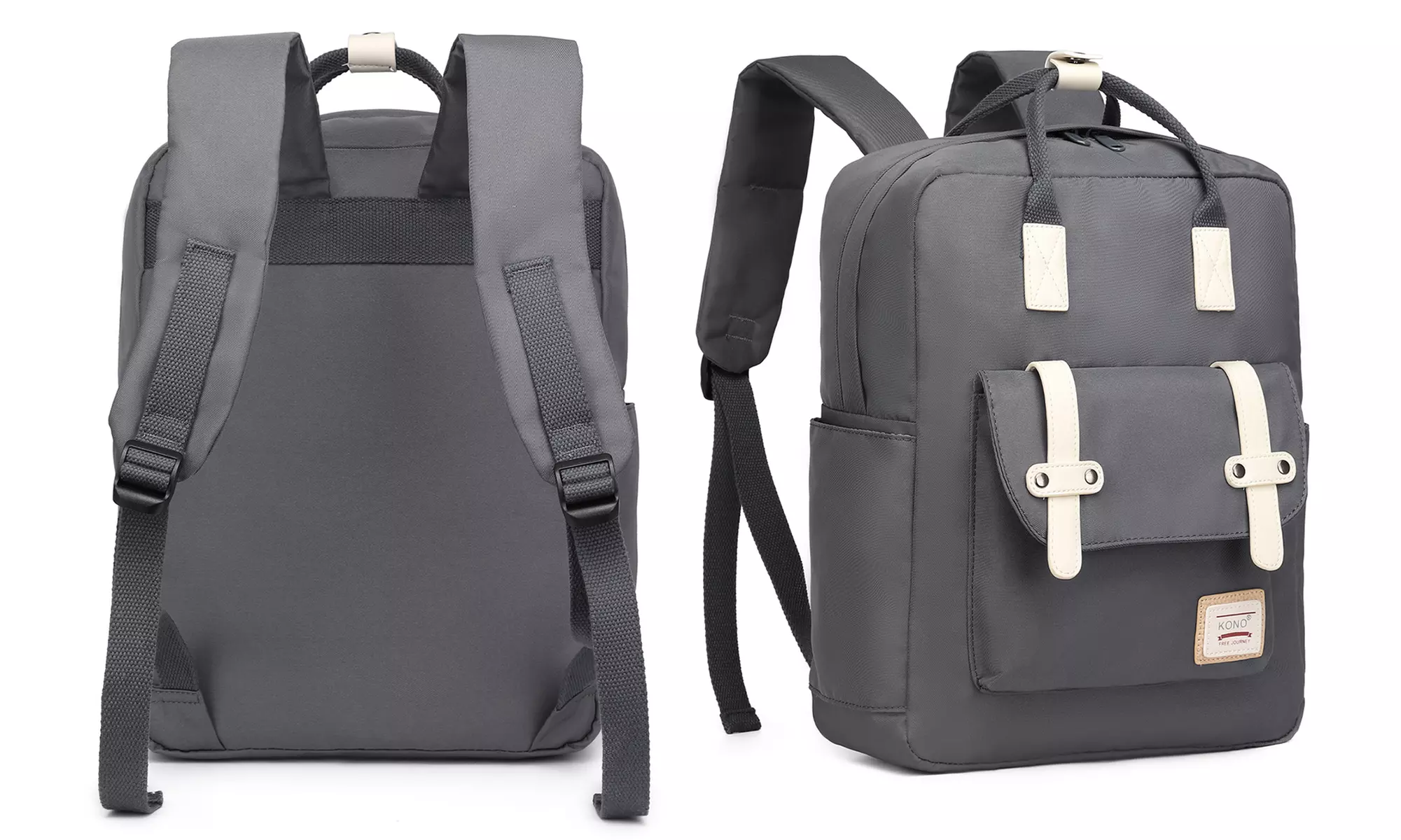 Mochila de viaje hecha de tejido impermeable espaciosa y versátil