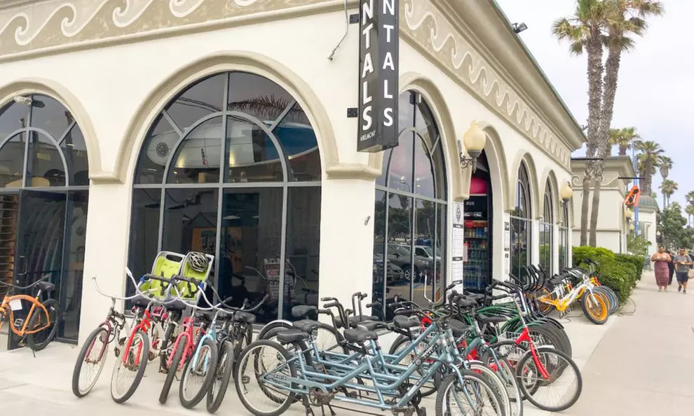 Get Full Day Bike or Beach Cruiser, Kids Bike, or Roller Blade Rental