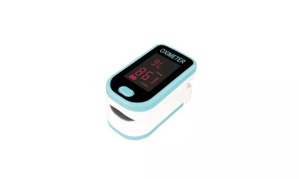 Finger Pulse Oximeter with LED Display - Second Medium