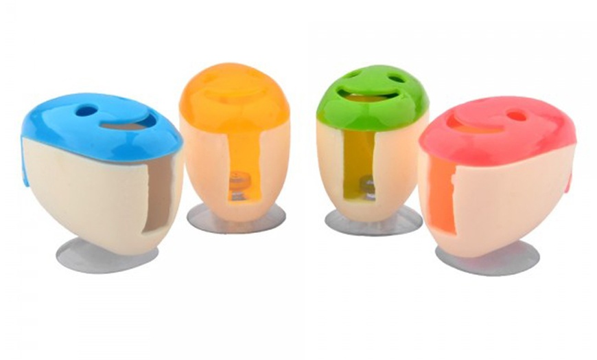 Image 6: Smiley Face Toothbrush Holders
