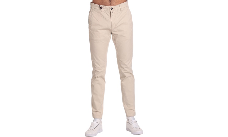 Image 7: Pantaloni Uomo Sartoriali Borghese