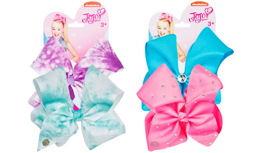 Image 6: JoJo Siwa Large Bows Four-Pack