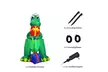 Costway 6Ft Christmas Inflatable Dinosaur Indoor & Outdoor Christmas Decoration - Second Medium