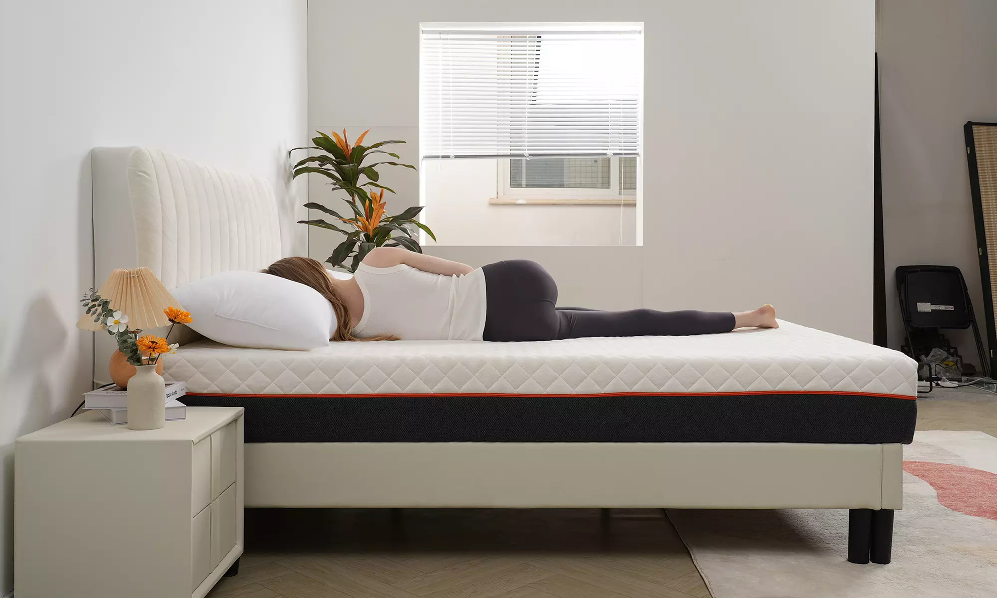 Materasso in memory foam a 7 zone