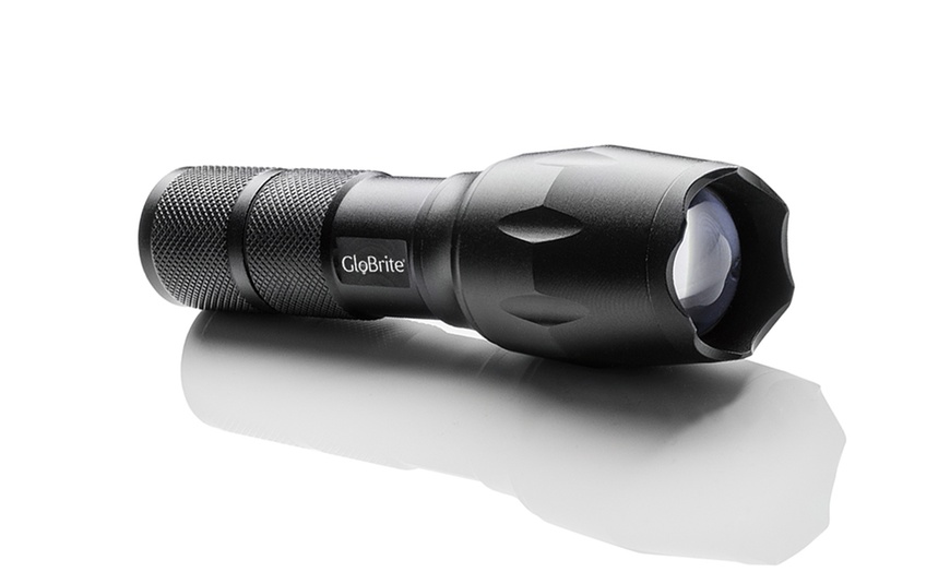 Image 4: Zoomable Tactical Heavy-Duty Torch