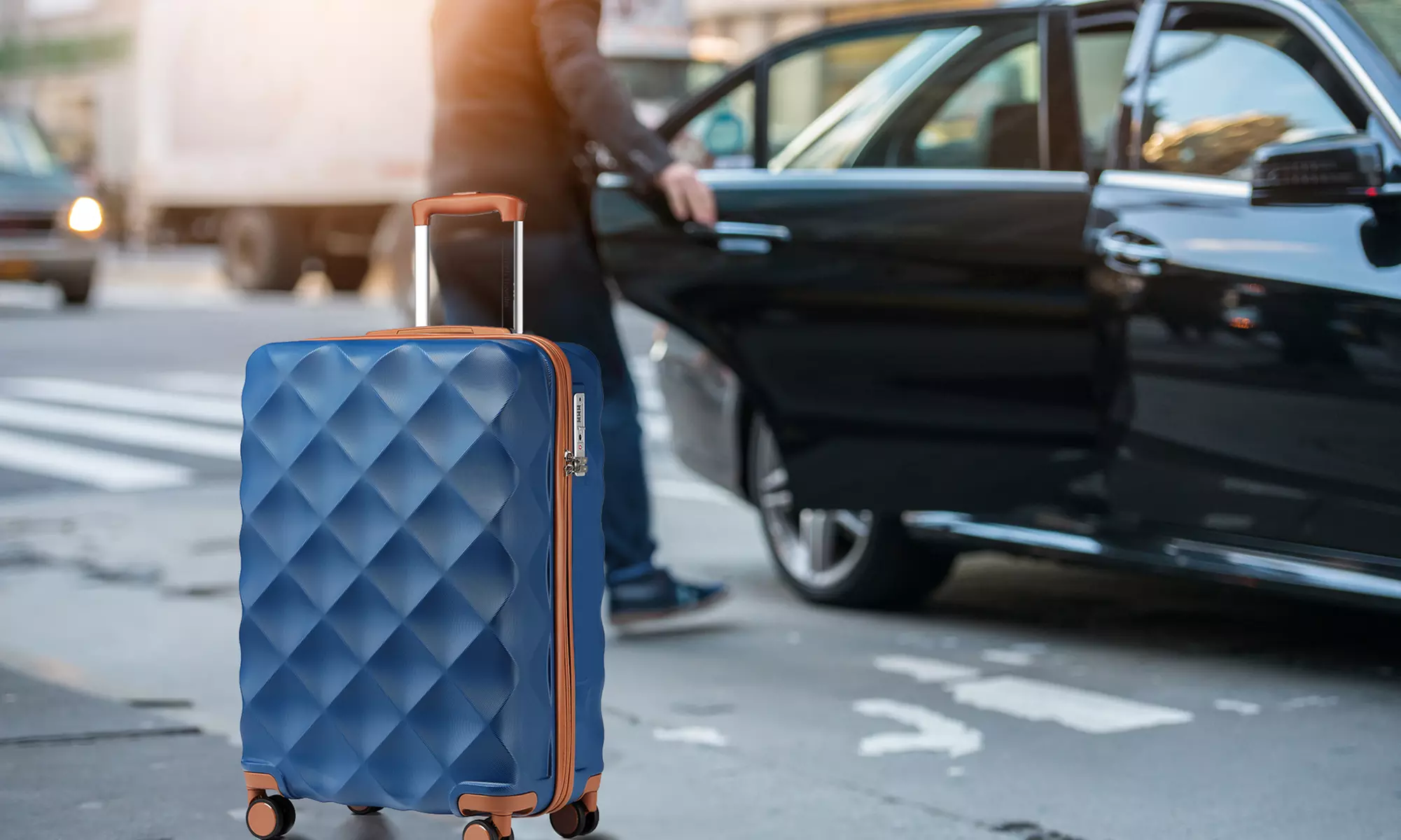 Bagage(s) avec design en forme de losange