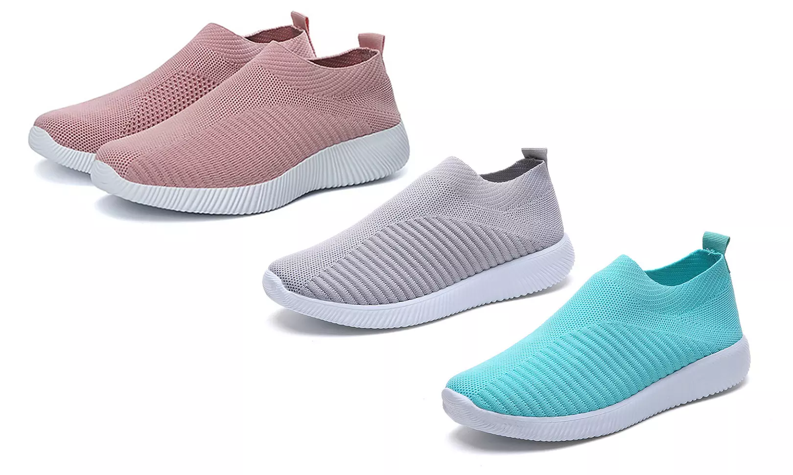 Basket en maille pour femme avec semelle à mémoire de forme - Primary Image