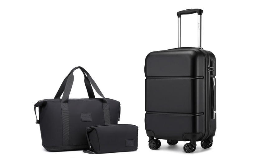 Image 5: 20 Inch Cabin Suitcase and a Travel Bag Set 