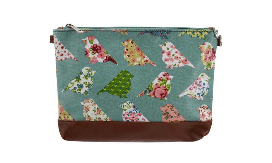 Image 28:  Printed Canvas Cross-Body Bags