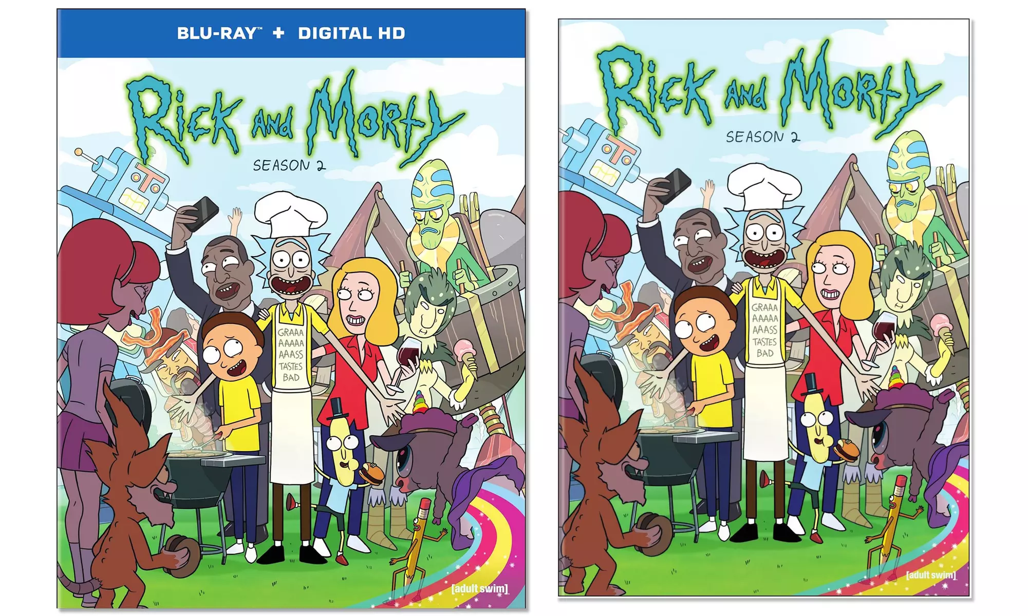Rick And Morty: Season 2 on Blu-ray or DVD (Pre-Order)
 - Primary Image