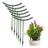 Image 3: 6- or 12-Piece Plastic Plant Support Pile Stands
