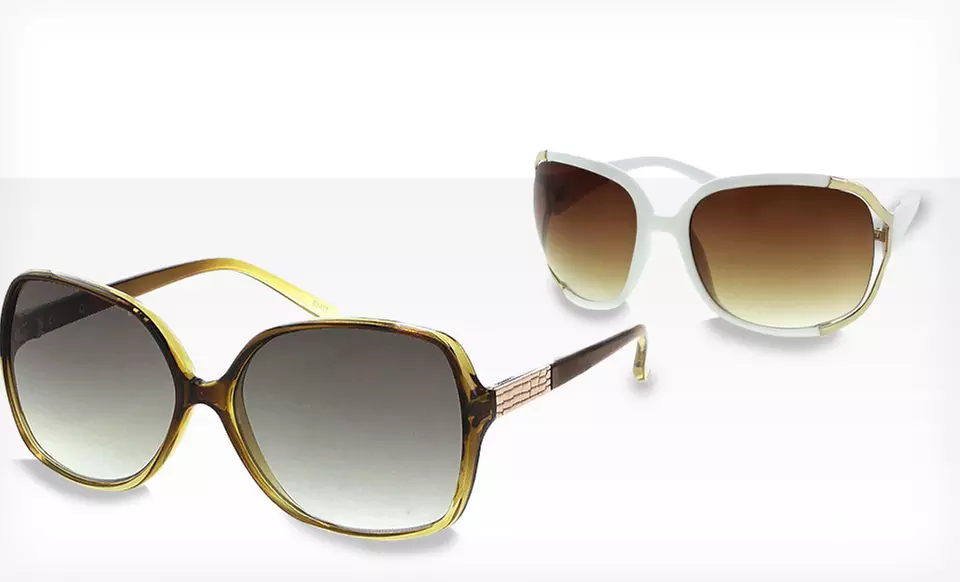 $5.99 for Villager by Claiborne Women’s Sunglasses ($35 List Price). Multiple Styles Available. Free Returns. - Primary Image