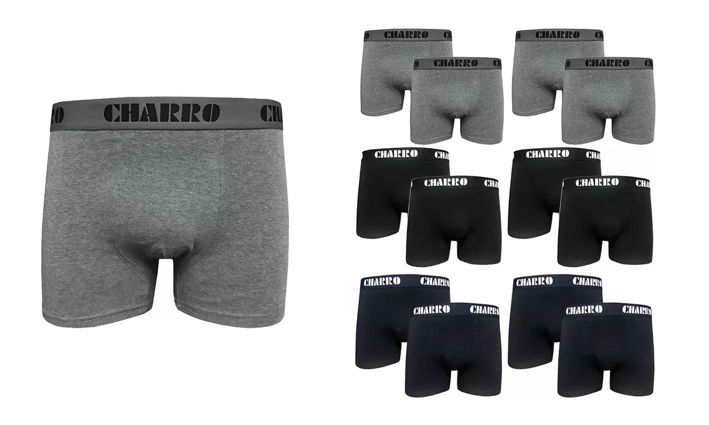 6 o 12 slip e boxer uomo El Charro