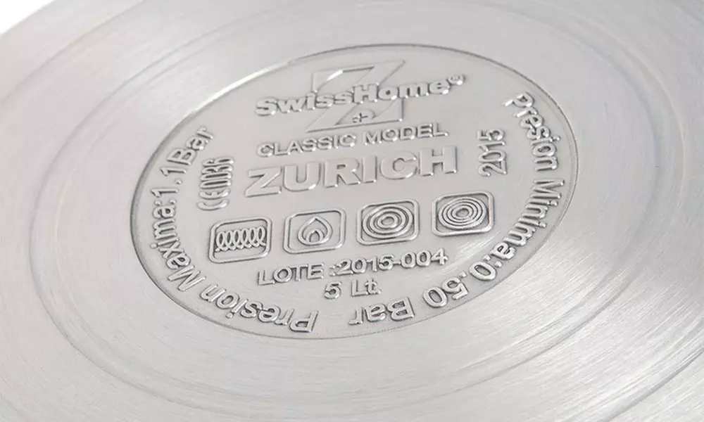 Swiss Home Schnellkochtopf aus Edelstahl für jede Art von Herd - Second Medium