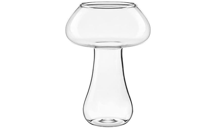 Image 5: One or Two Novelty Mushroom Shaped Cocktail Glasses