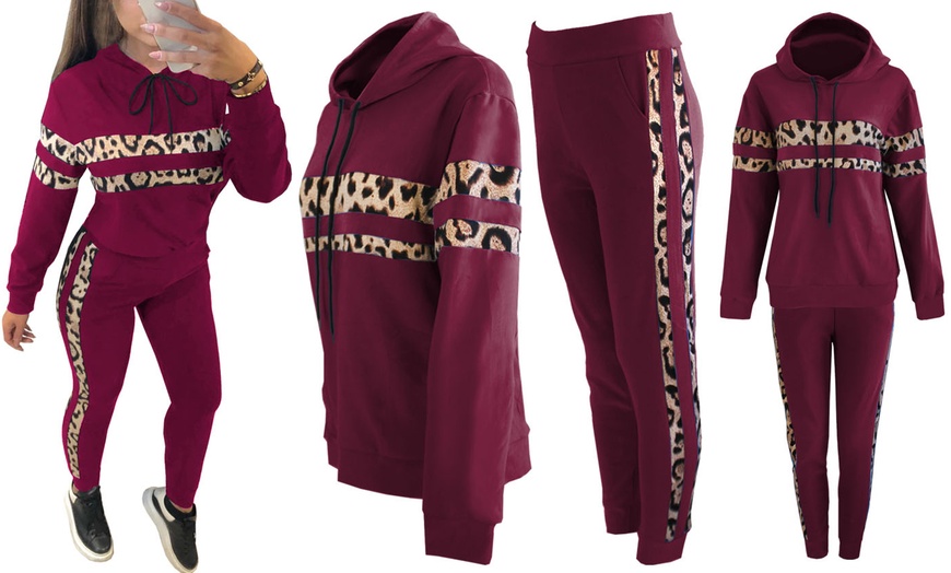 Image 15: Two-Piece Leopard Tracksuit