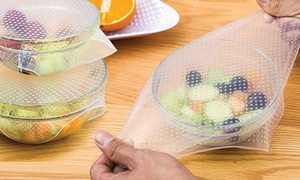  Reusable Silicone Food Covers 