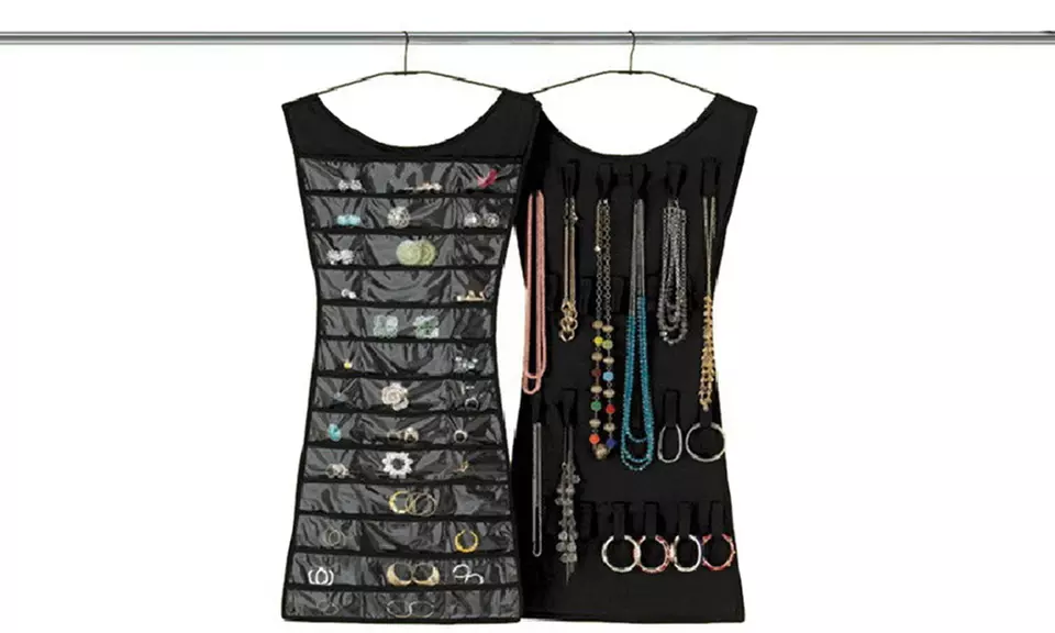Hanging Jewelry Dress or 32-Pocket Organizer - Second Medium