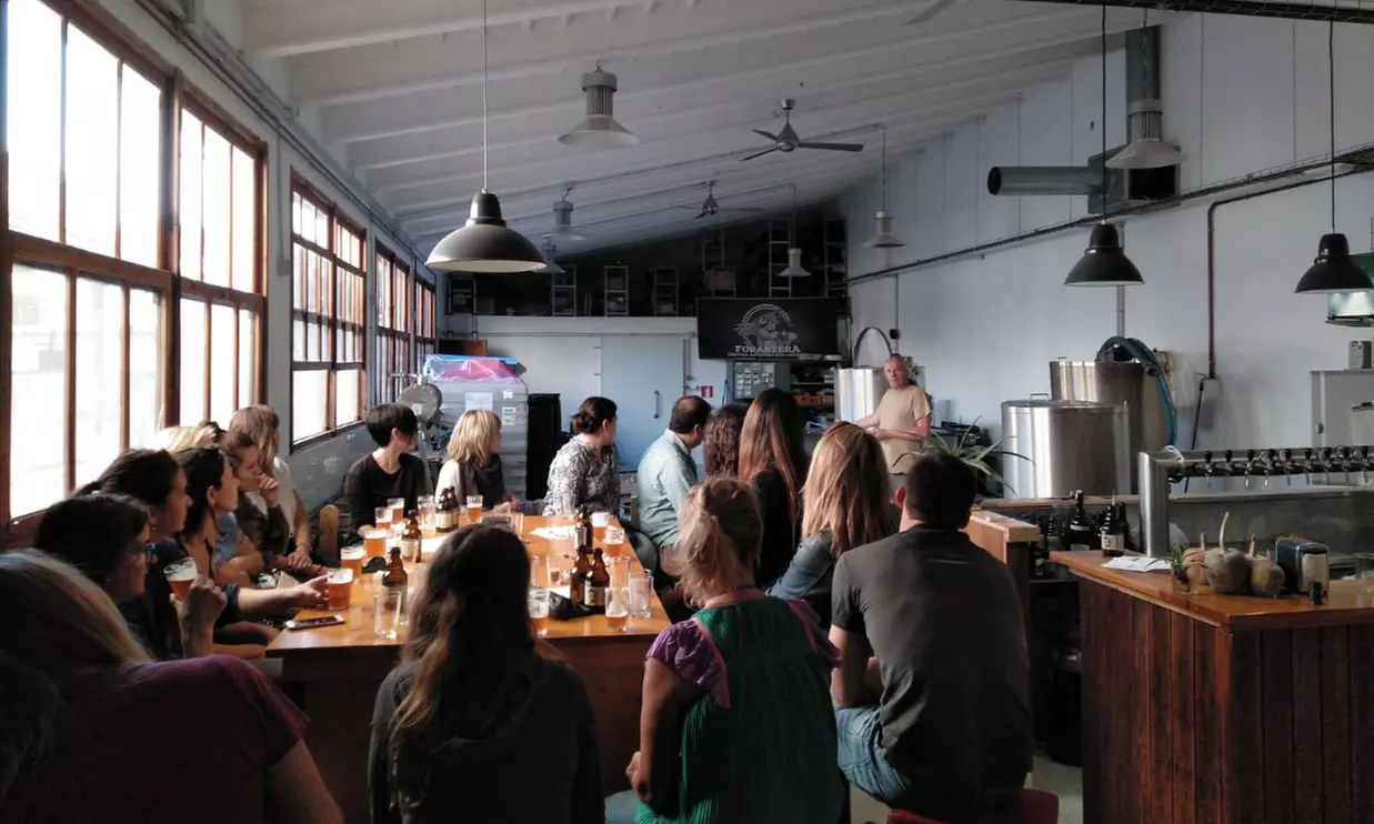 Cata de 5 cervezas con picada para 2, 4 u 8 personas