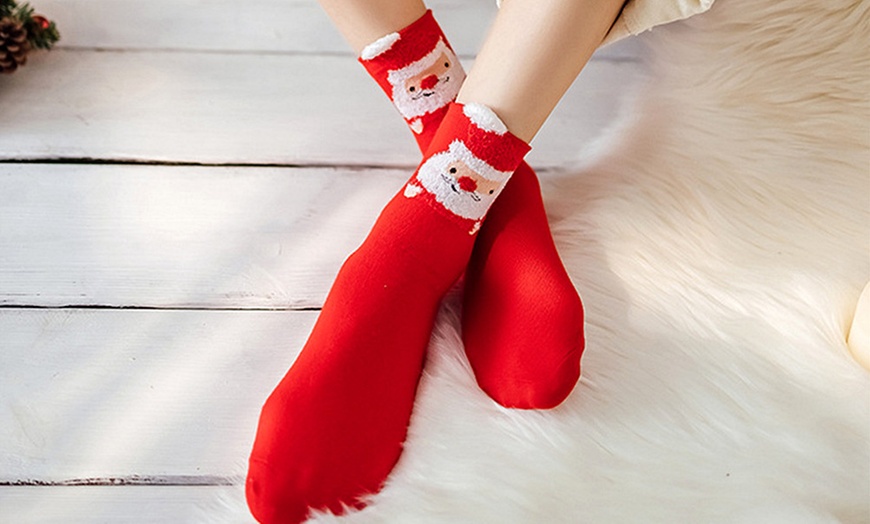 Image 4: Christmas Festive Socks Four-Pack