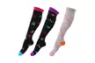 Lot de 3 paires de chaussettes de compression pour femmes - Second Medium